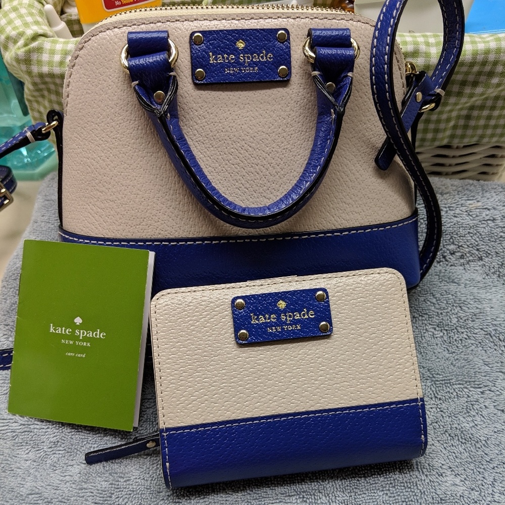 Kate Spade mini rachelle purse and wallet set - Picture 2 of 4